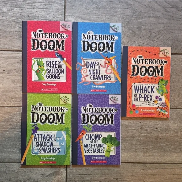 Scholastic The Notebook of Doom Book Collection - Multicolor Covers - Picture 4 of 4